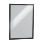 Cornice espositiva Durable DURAFRAME® formato A3 nero in conf. 6 pz -