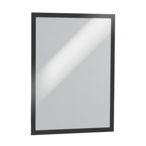 Cornice espositiva Durable DURAFRAME® formato A3 nero in conf. 6 pz -
