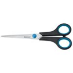 Westcott Soft Grip Easy Grip scissors blue/black symmetrical 17.5 cm