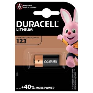 Batteria Duracell Litio 123 Ultra M3 Foto blister da 1 pila