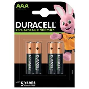 Batterie ricaricabili Duracell Precaricata Ministilo 900 mAh AAA