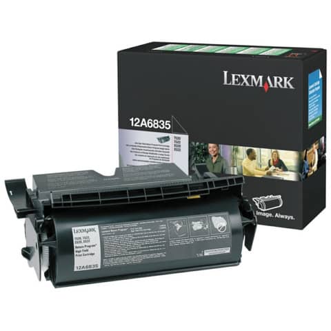 Lexmark high-yield return programme toner black