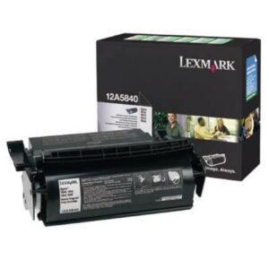 Toner return program Lexmark nero