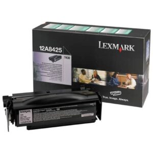 Toner alta resa return program Lexmark nero