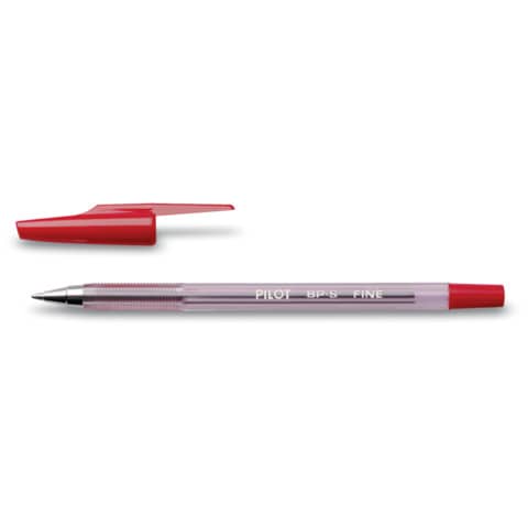 Pilot BPS refillable biros fine tip 0.7 mm red