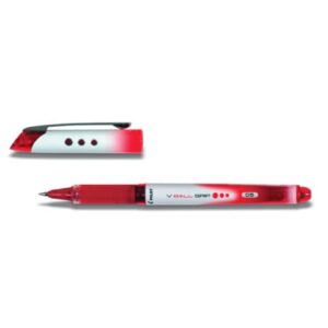 Roller a inchiostro liquido Pilot V BALL punta fine 0,5 mm rosso F