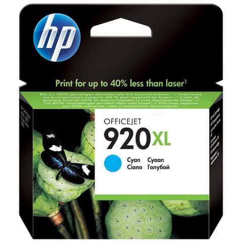 HP Inkjet Cartridge 920XL Cyan