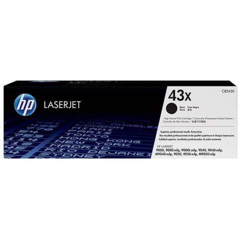 Toner alta capacità smart 43X HP nero