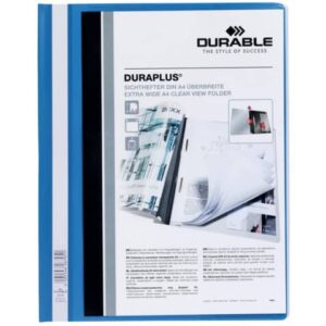 Cartellina ad aghi DURABLE DURAPLUS® A4 azzurro