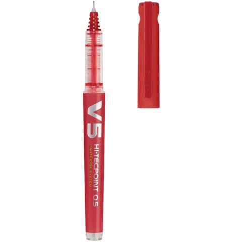 Penna roller ricaricabile a inchiostro liquido Pilot HI-TECPOINT V5 Begreen 0,5