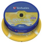 DVD+RW Verbatim 4x 4.7 GB