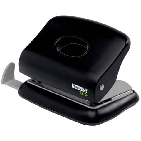Perforatore a 2 fori Rapid ECO Punch Fashion 20 fogli nero