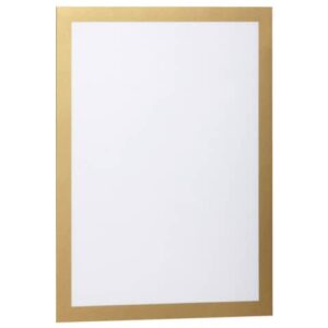 Frames with magnetic panel DURABLE DURAFRAME® A4 gold 236x323mm
