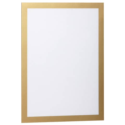 Frames with magnetic panel DURABLE DURAFRAME® A4 gold 236x323mm
