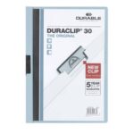Cartellina con clip Durable DURACLIP® A4 - dorso 3 mm - capacità 30 fogli