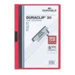 Cartellina con clip Durable DURACLIP® A4 - dorso 3 mm - capacità 30 fogli