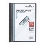Cartellina con clip Durable DURACLIP® A4 - dorso 3 mm - capacità 30 fogli