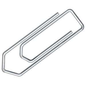 Fermagli Q-Connect filo d'acciaio nichelato 50 mm