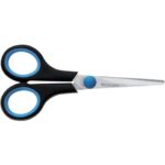 Westcott Soft Grip Easy Grip symmetrical left-handed scissors 14 cm blue/black