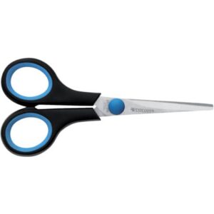 Westcott Soft Grip Easy Grip symmetrical left-handed scissors 14 cm blue/black