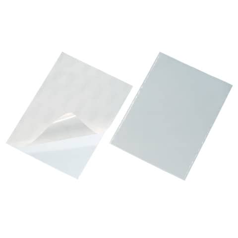 Adhesive envelopes DURABLE POCKETFIX® A4 transparent polypropylene
