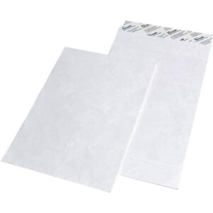 Buste a sacco con soffietti e strip bianche 229x324x38 mm - conf. 100 pz