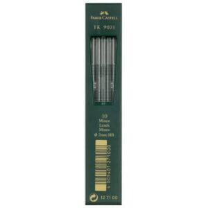 Astuccio 10 mine HB Faber-Castell TK 9071 2 mm -