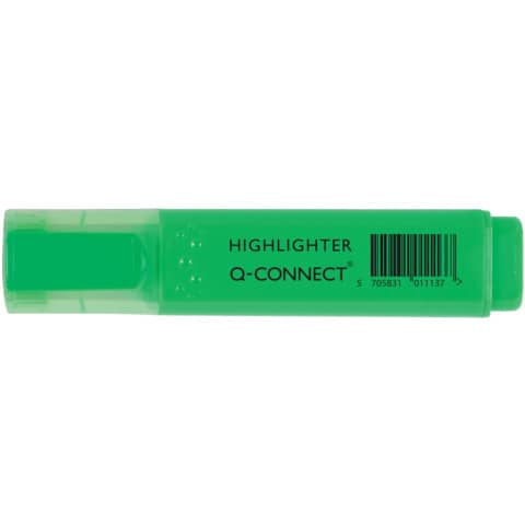 Evidenziatore Q-Connect 1,5-2 mm verde