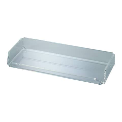 Portapenne MAUL a vaschetta acrilico trasparente 22x10x3 cm