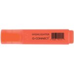 Evidenziatore Q-Connect 1,5-2 mm arancio