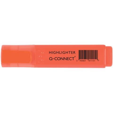 Evidenziatore Q-Connect 1,5-2 mm arancio