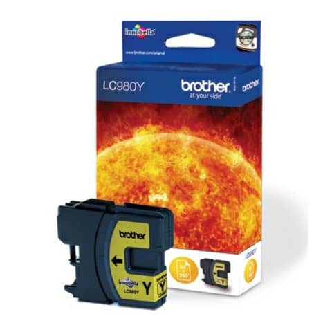 Brother 980 inkjet cartridge yellow