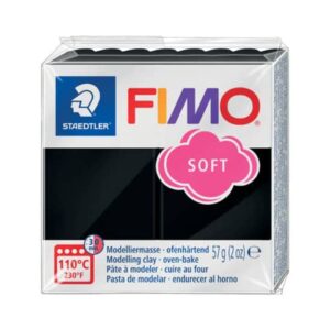 Pasta modellabile Staedtler FIMO® soft 57 g nero -
