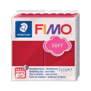 Pasta modellabile Staedtler FIMO® soft 57 g rosso ciliegia -