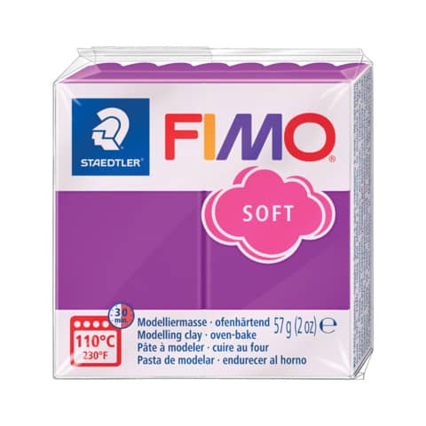 Pasta modellabile Staedtler FIMO® soft 57 g porpora -