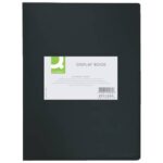 Portalistini in polipropilene con 40 tasche Q-Connect formato A4 -