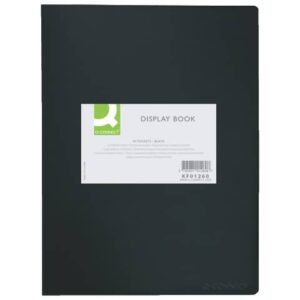 Portalistini in polipropilene con 40 tasche Q-Connect formato A4 -