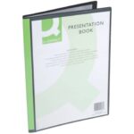 Portalistino personalizzabile Q-Connect A4 apertura superiore 20 buste