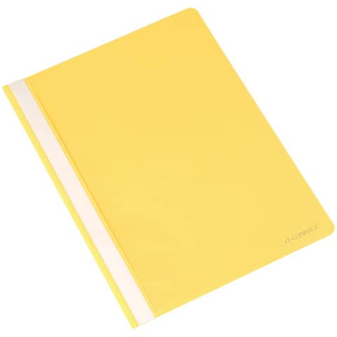 Cartellina ad aghi Q-Connect ppl ecologico A4 giallo