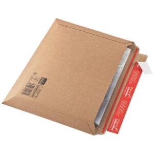 ColomPac cardboard shipping envelope F-flute 35.3x25 cm havana