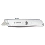 Cutter Q-Connect metallo 18 mm trapezoidale
