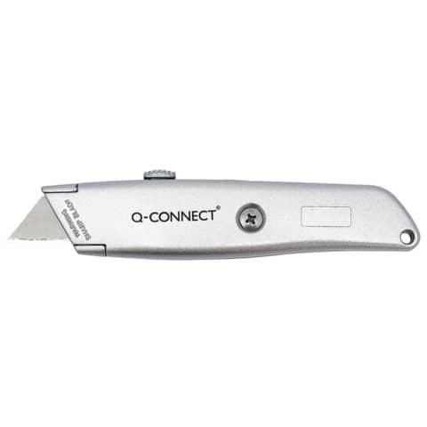 Cutter Q-Connect metallo 18 mm trapezoidale