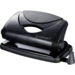 Perforatore a due fori Q-Connect nero 10 fogli