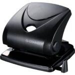 Perforatore a due fori Q-Connect nero 30 fogli