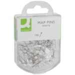 Spilli cartografici Q-Connect 15 mm bianco