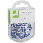 Spilli cartografici Q-Connect 15 mm blu