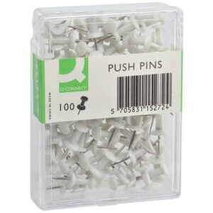 Spilli per bacheca Q-Connect bianco