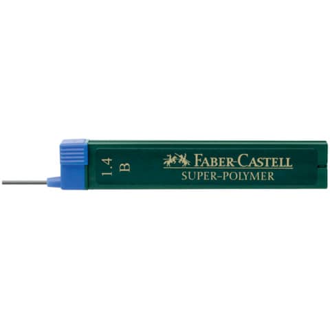 6-pack of Faber-Castell E-Motion 1.4 mm B-mines