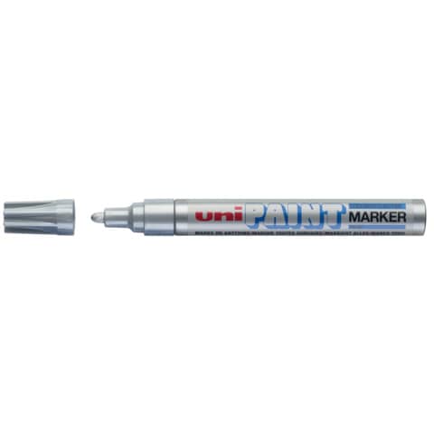 Marcatore permanente PAINT punta tonda 2,8 mm ARGENTO