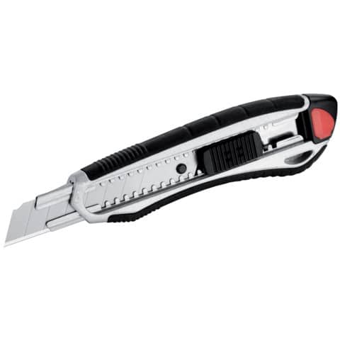 Cutter Westcott Aluminum Alloy larghezza lama 18 mm argento / nero